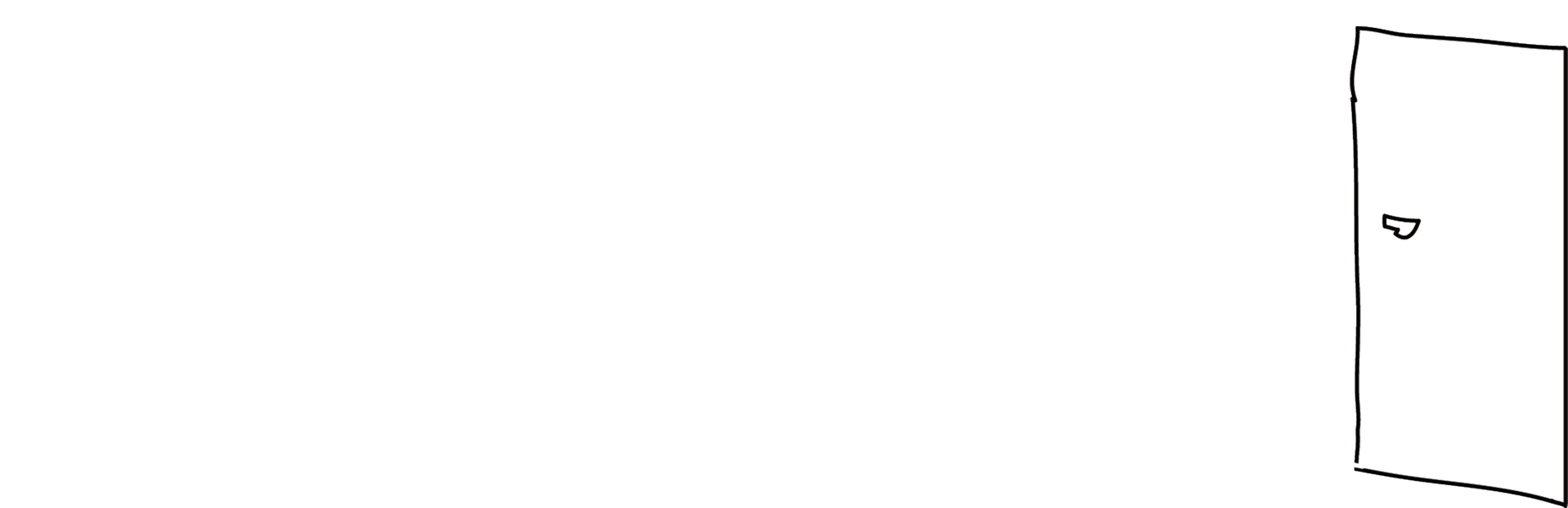 Wall and Door of Web Room